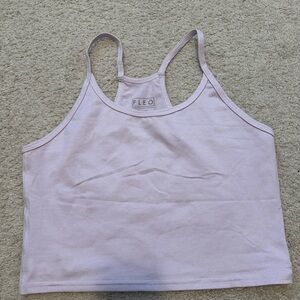 Fleo Women's Soft Pink Tank Top